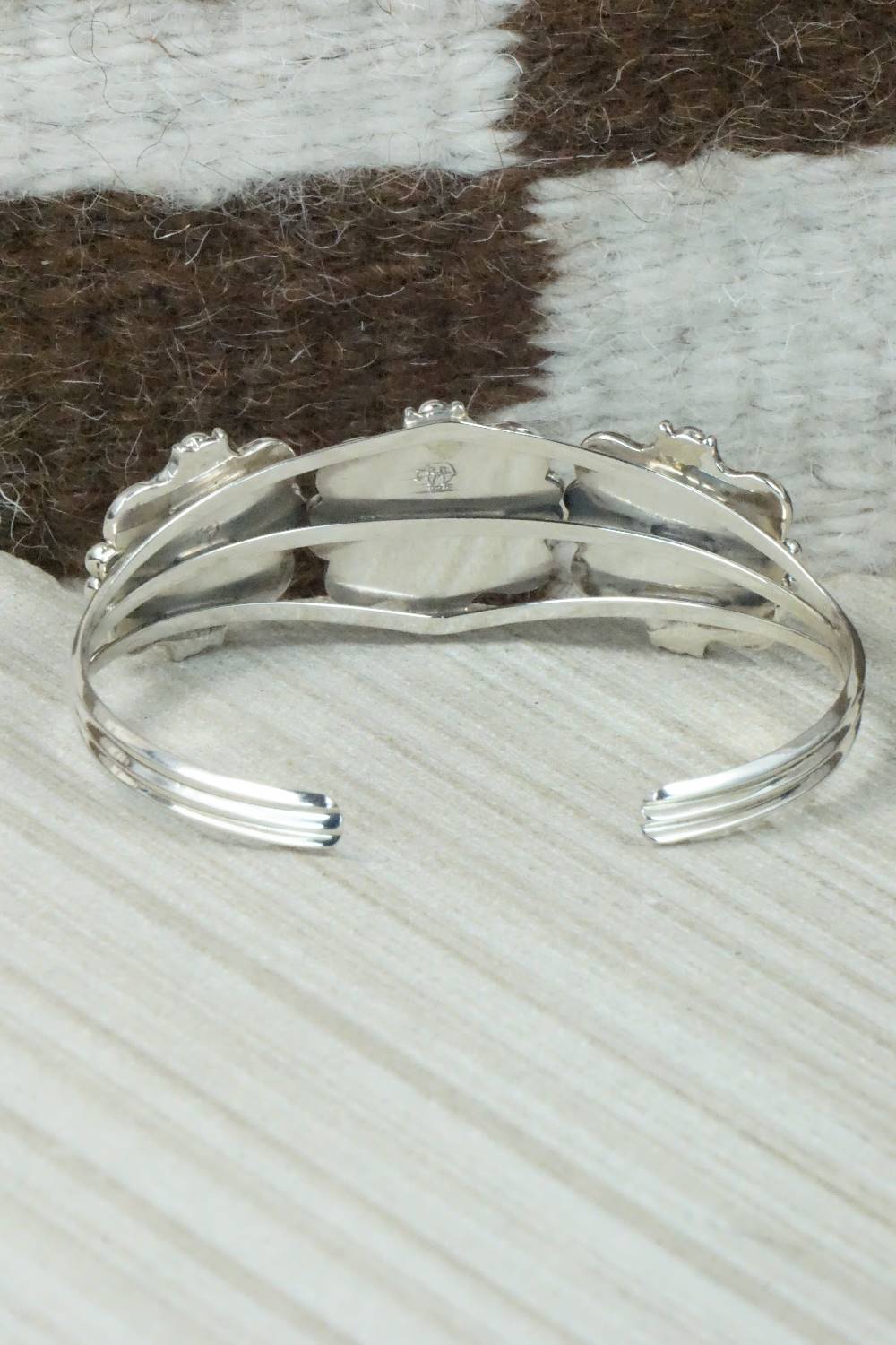 Turquoise & Sterling Silver Bracelet - Navajo