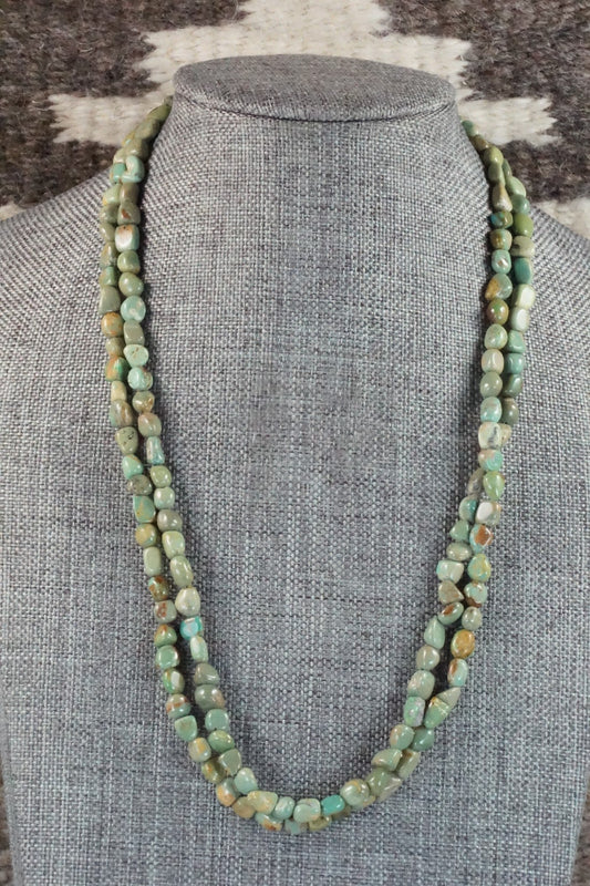 Turquoise & Shell Necklace - Ramona Bird