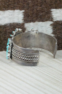 Turquoise & Sterling Silver Bracelet - Tom Hawk