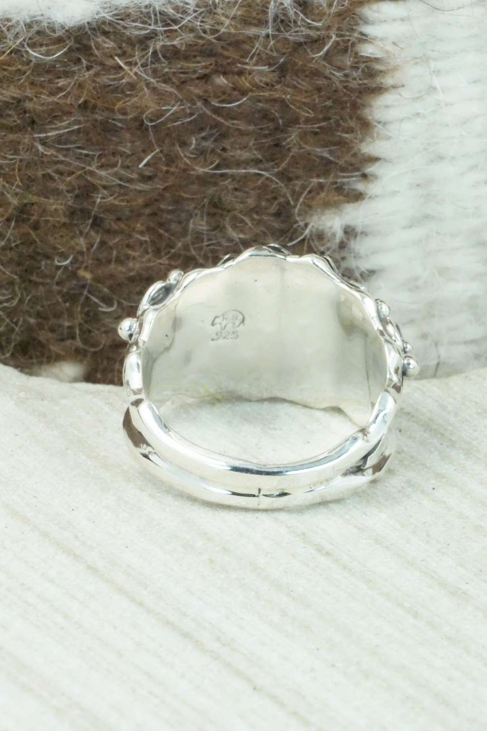 Sterling Silver Ring - Genevieve Francisco - Size 13