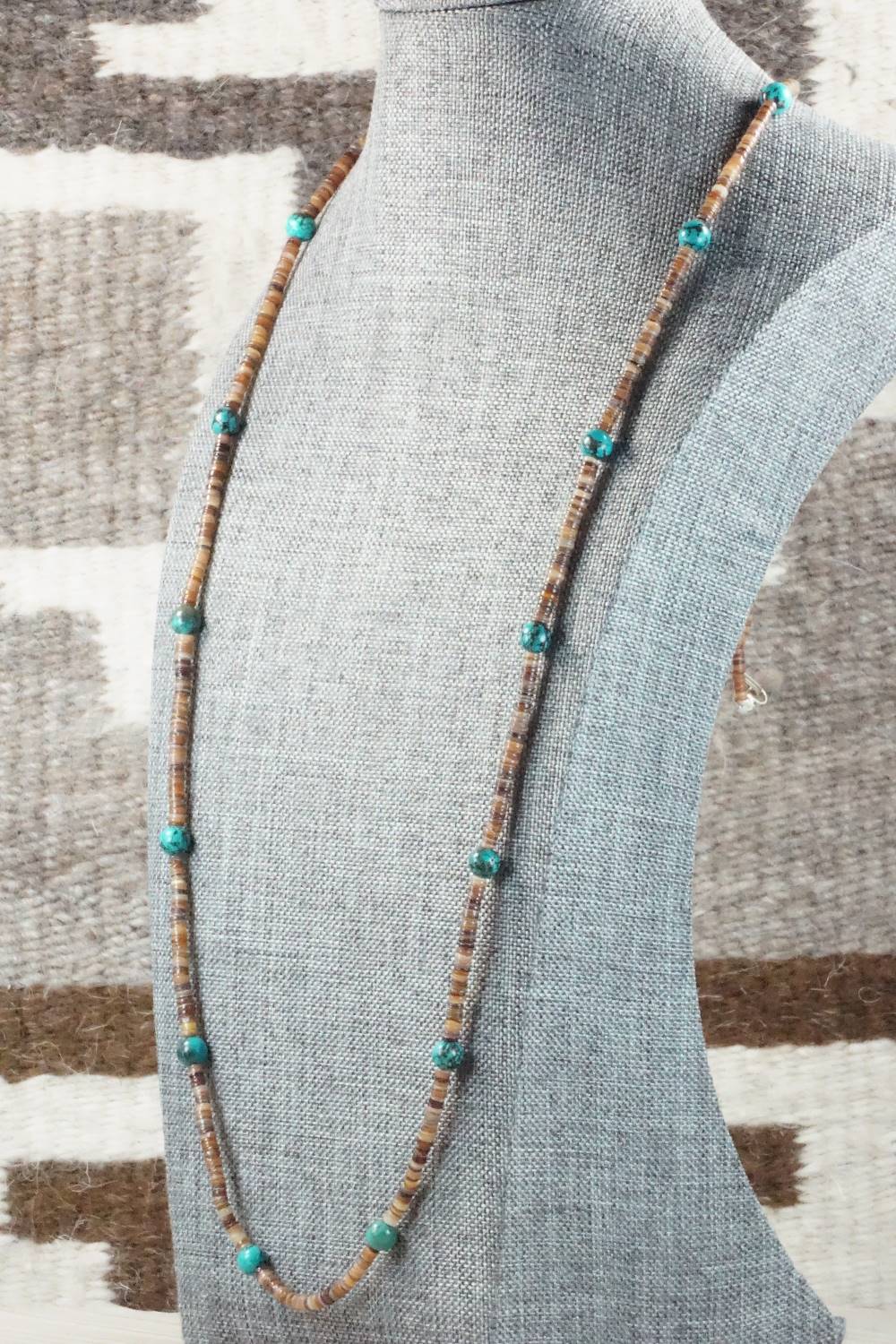 Turquoise & Shell Necklace - Ramona Bird