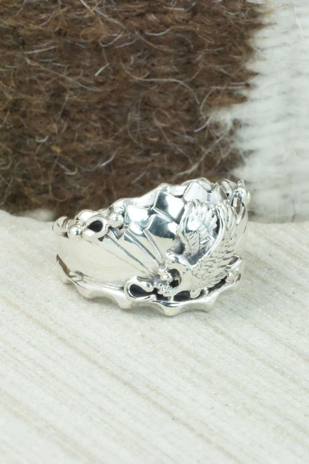 Sterling Silver Ring - Genevieve Francisco - Size 14