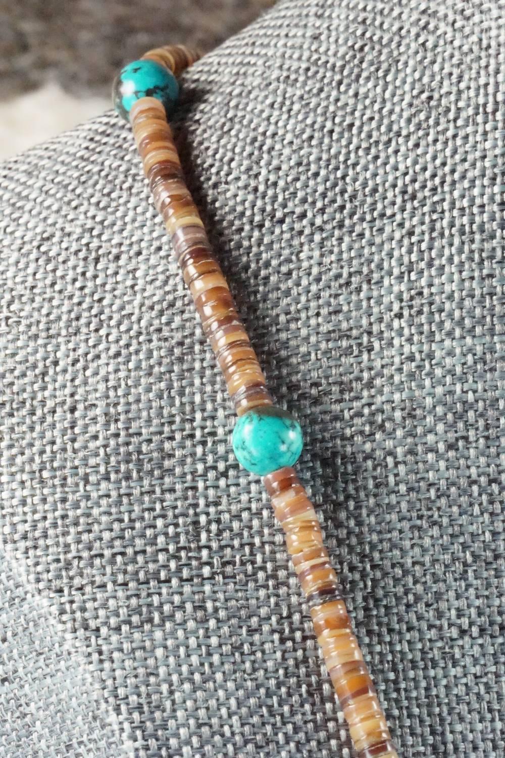 Turquoise & Shell Necklace - Ramona Bird