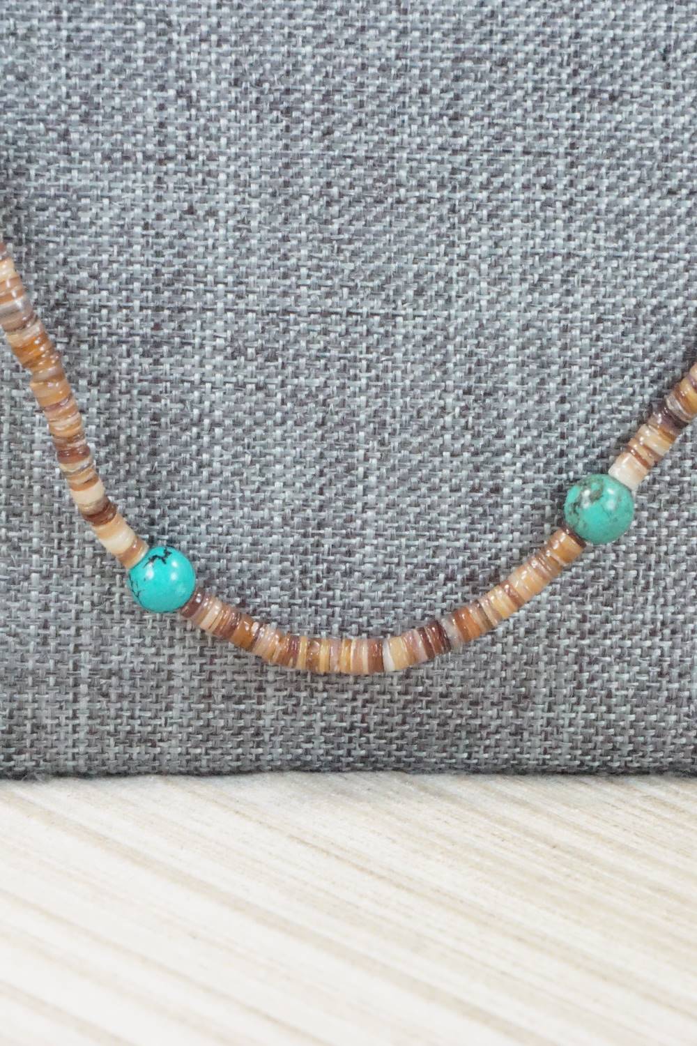 Turquoise & Shell Necklace - Ramona Bird