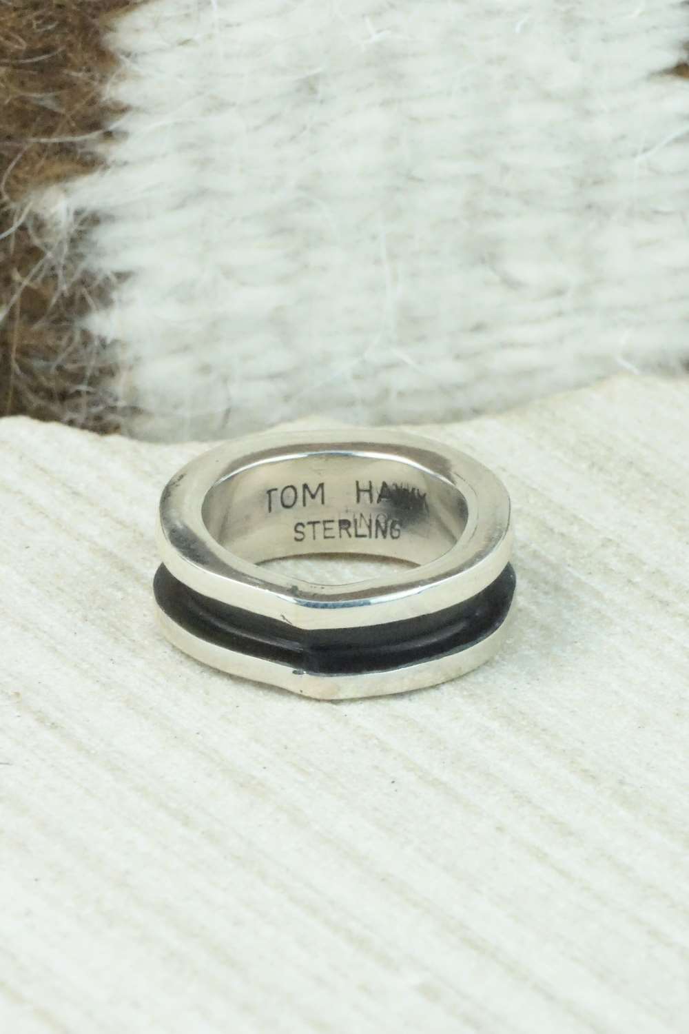 Sterling Silver Ring - Tom Hawk - Size 4.25
