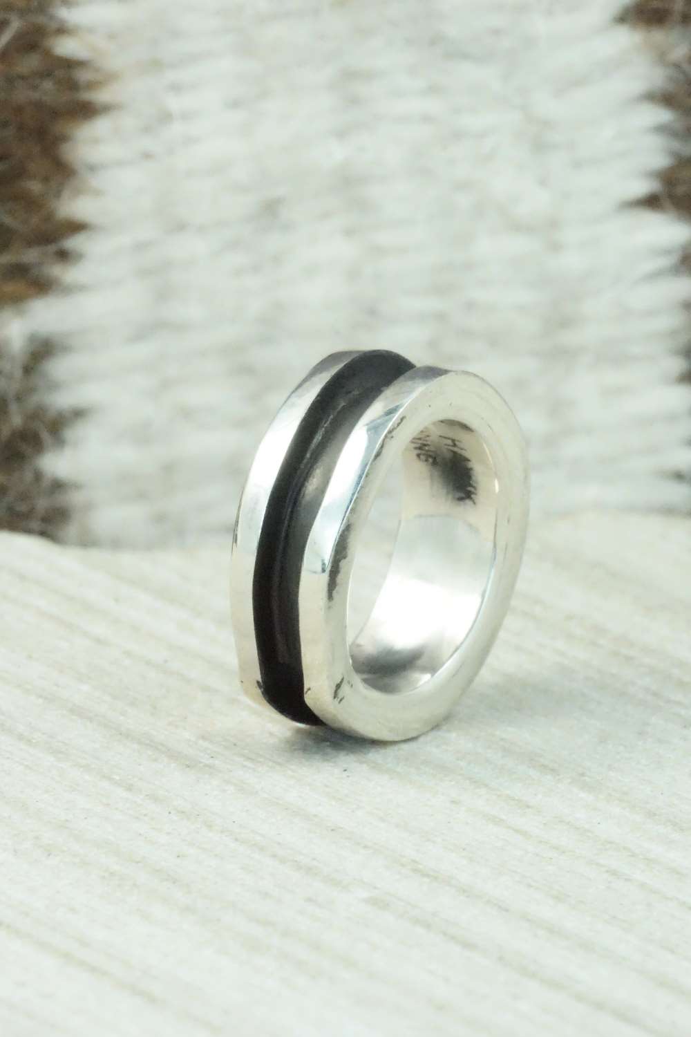 Sterling Silver Ring - Tom Hawk - Size 4.25