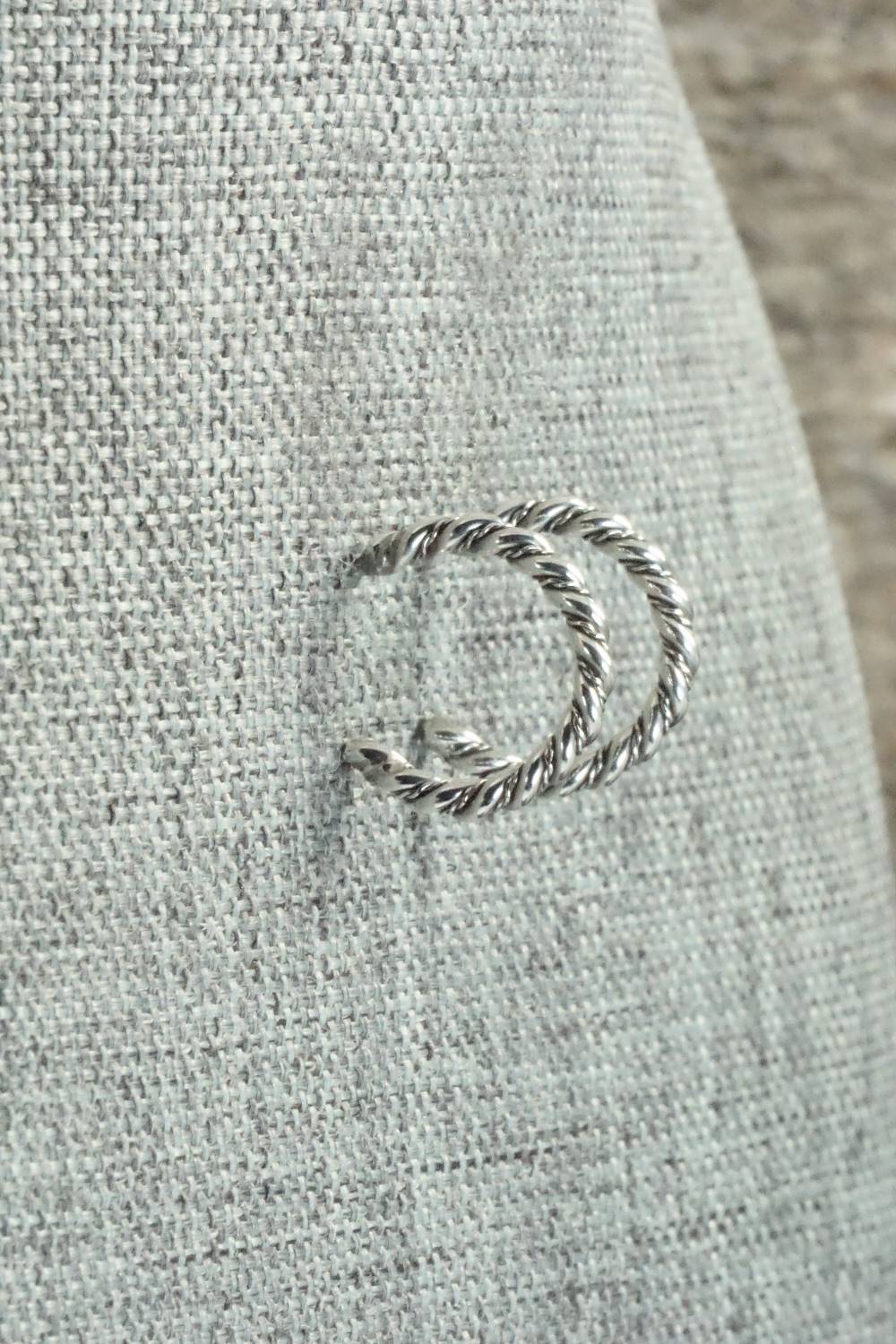 Sterling Silver Earrings - Caroline Tsosie