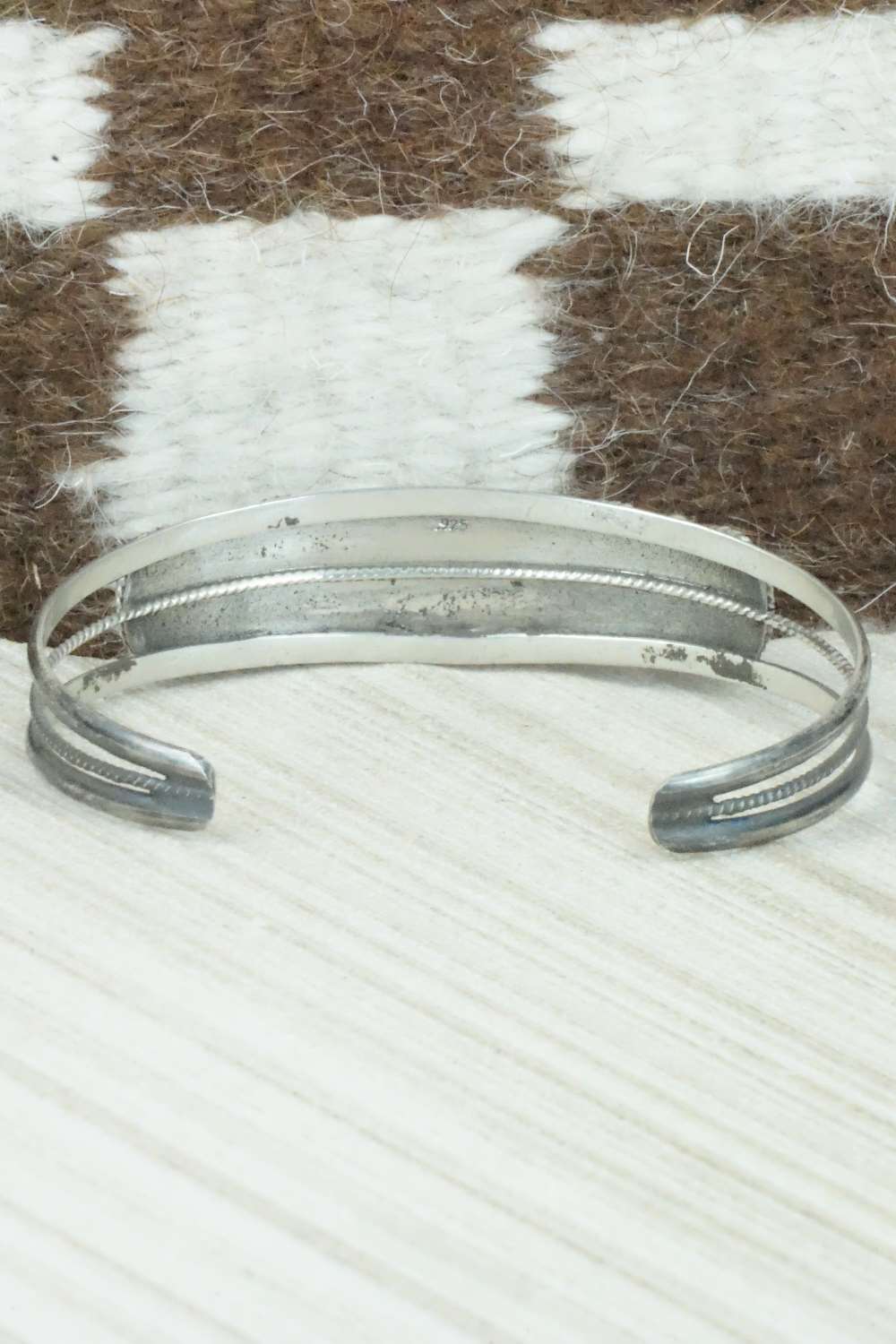 Turquoise & Sterling Silver Bracelet - Navajo