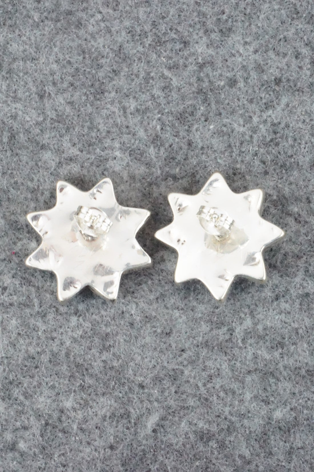 Multi Stone & Sterling Silver Earrings - Clayton Vacit