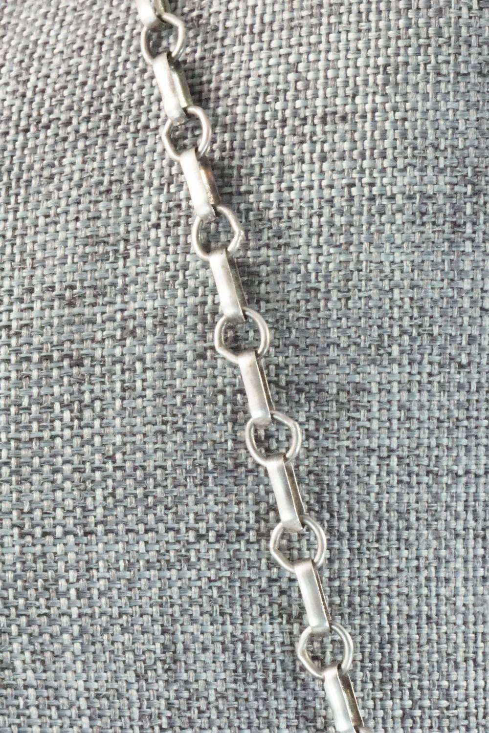 Turquoise & Sterling Silver Necklace - Derrick Gordon