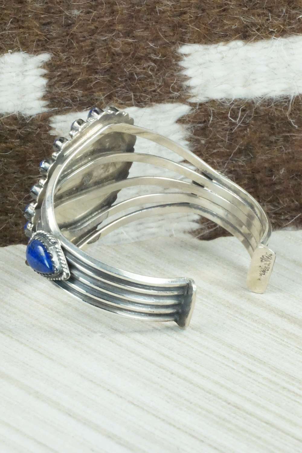 Lapis & Sterling Silver Bracelet - Navajo