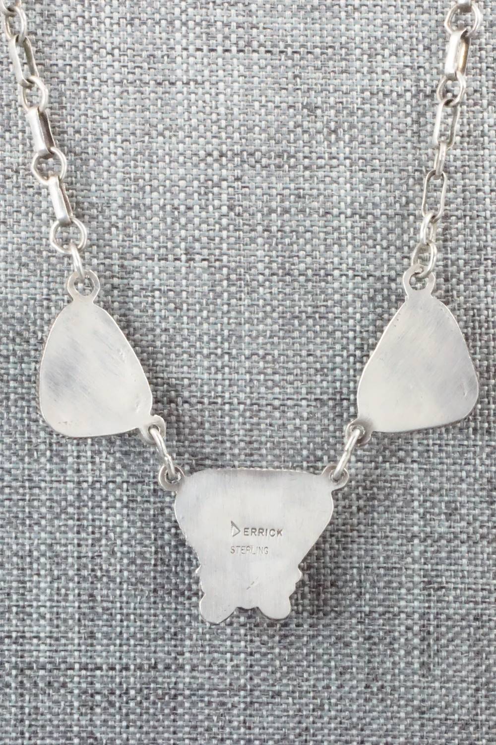 Turquoise & Sterling Silver Necklace - Derrick Gordon