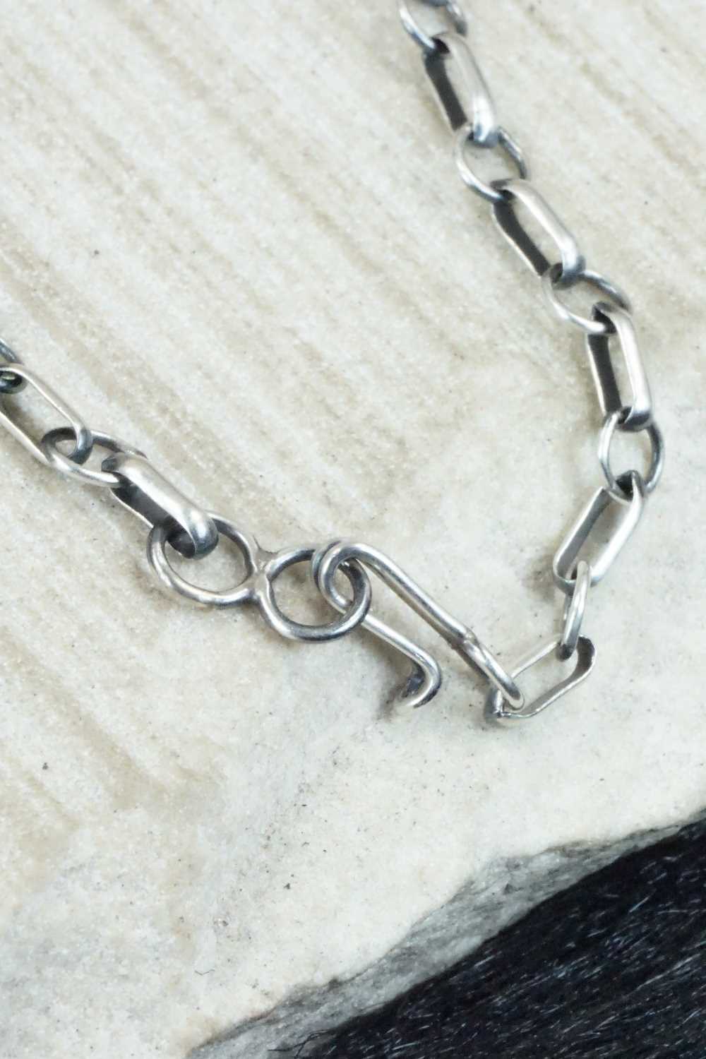 Sterling Silver Navajo Pearl Necklace - Jan Mariano