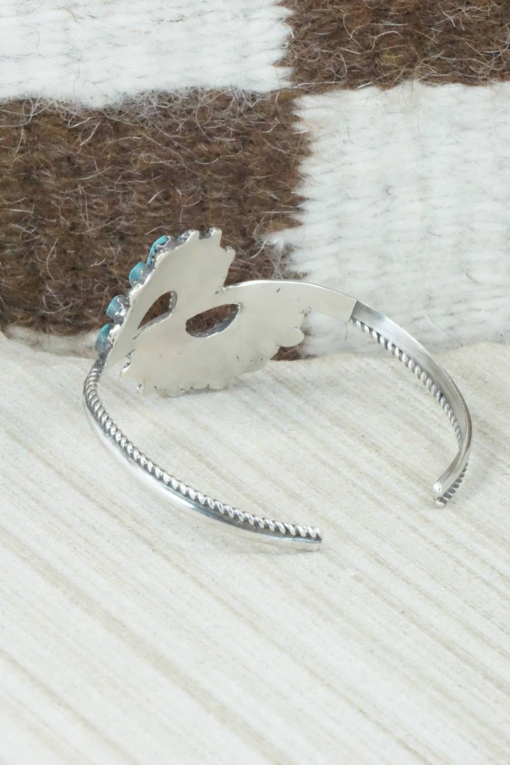 Turquoise & Sterling Silver Bracelet - Jean Paisano
