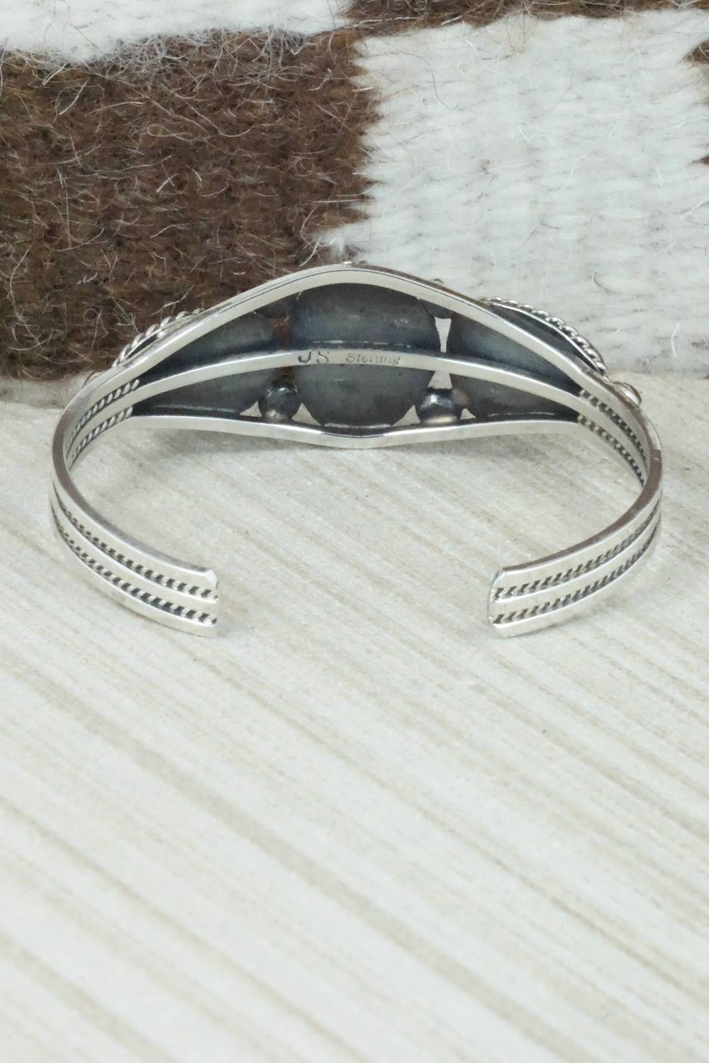 Turquoise & Sterling Silver Bracelet - James Shay