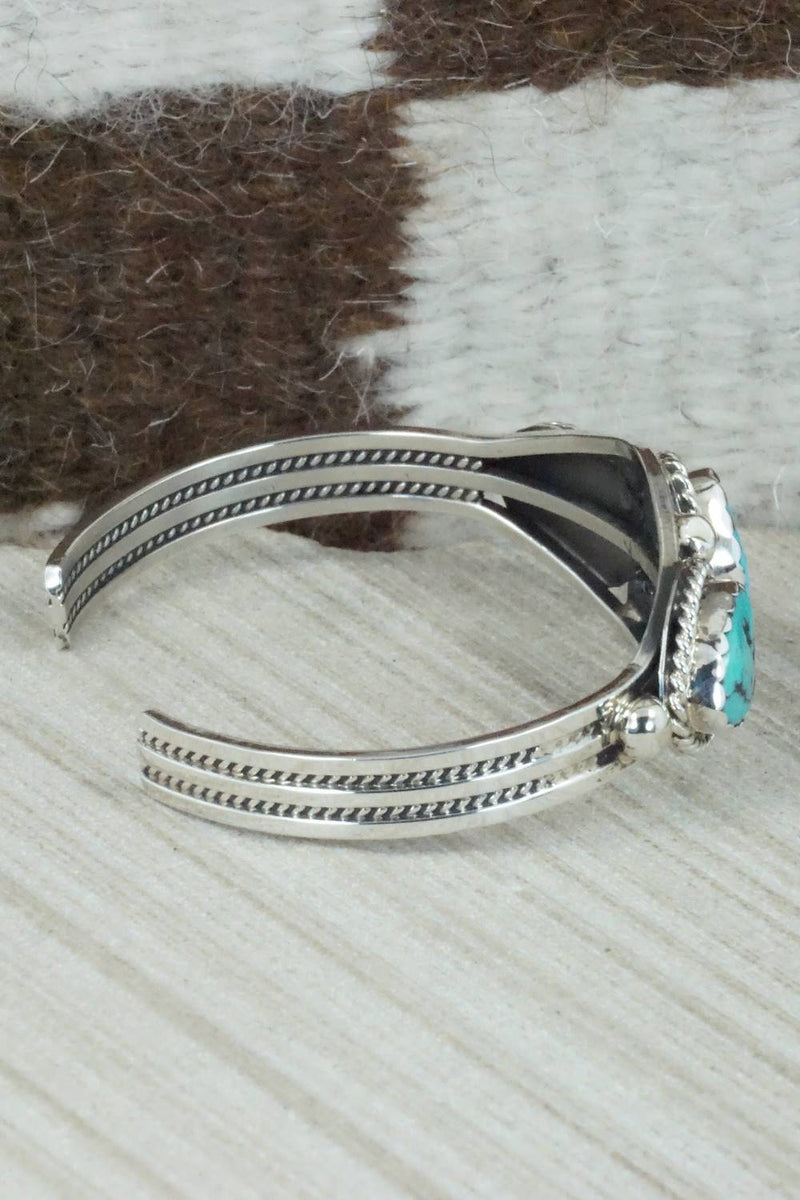Turquoise & Sterling Silver Bracelet - James Shay