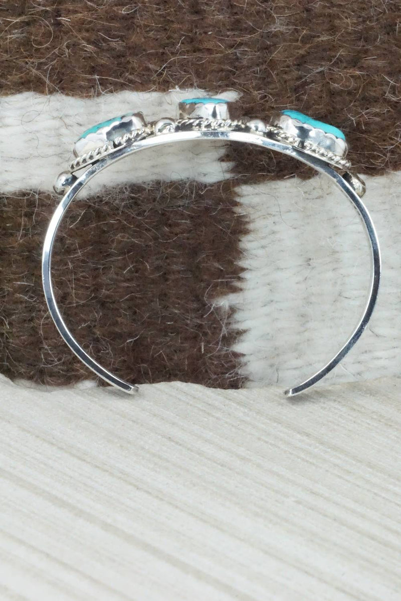 Turquoise & Sterling Silver Bracelet - James Shay