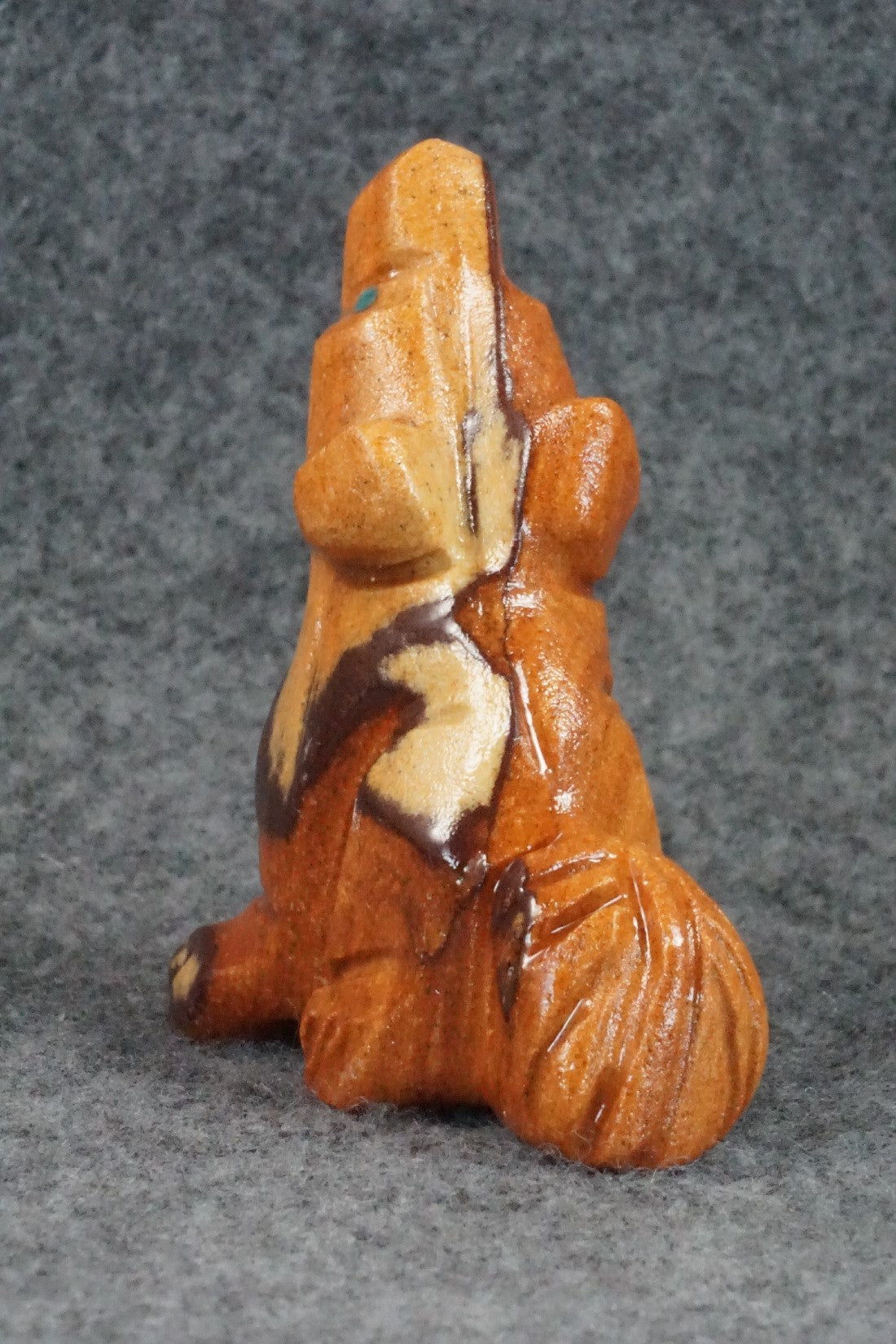 Wolf Zuni Fetish Carving - Louise Ponchuella