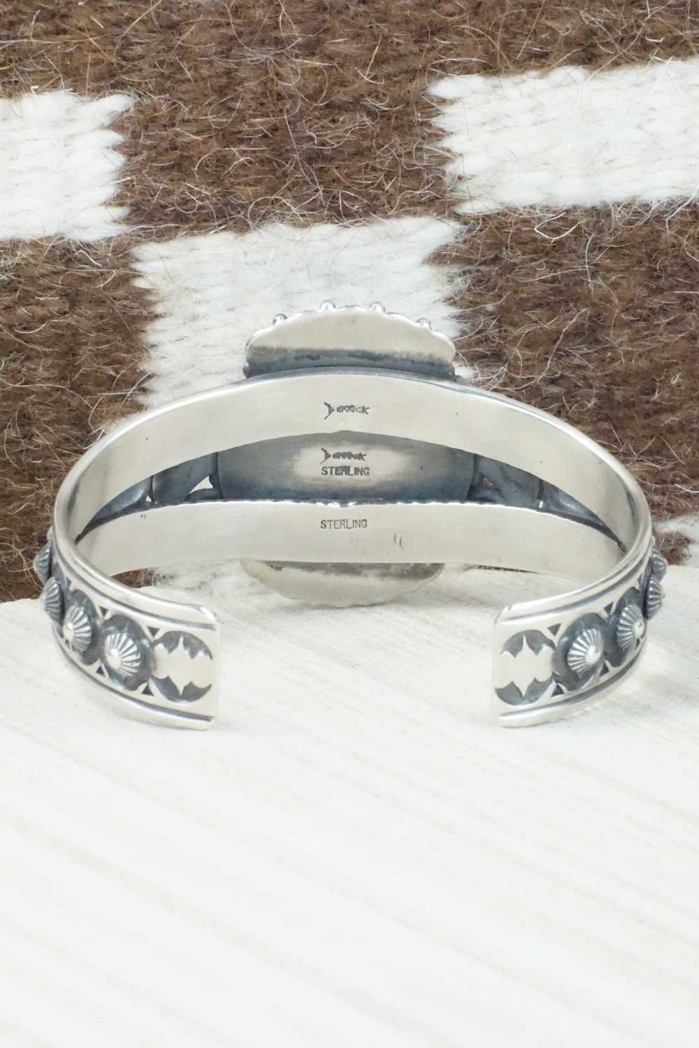 Turquoise & Sterling Silver Bracelet - Derrick Gordon