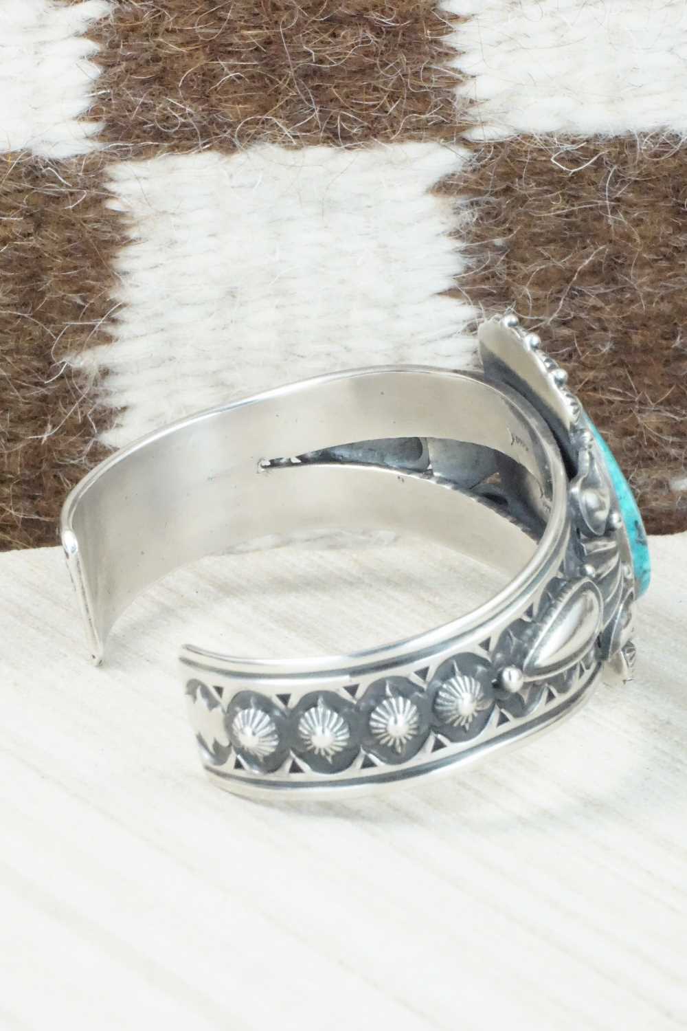 Turquoise & Sterling Silver Bracelet - Derrick Gordon