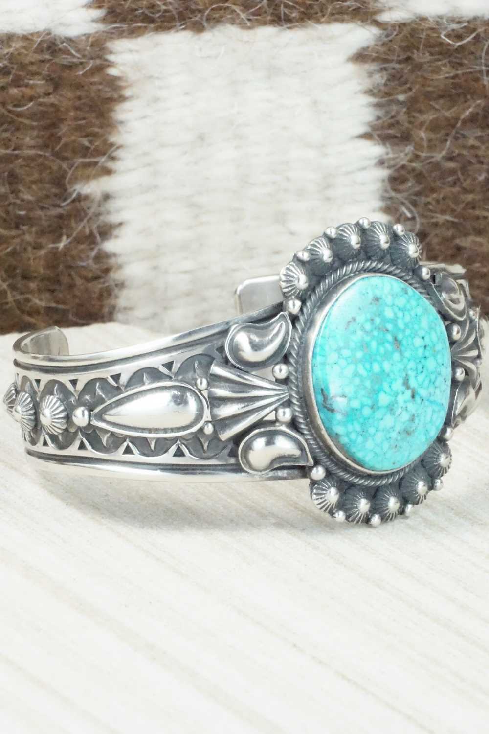 Turquoise & Sterling Silver Bracelet - Derrick Gordon