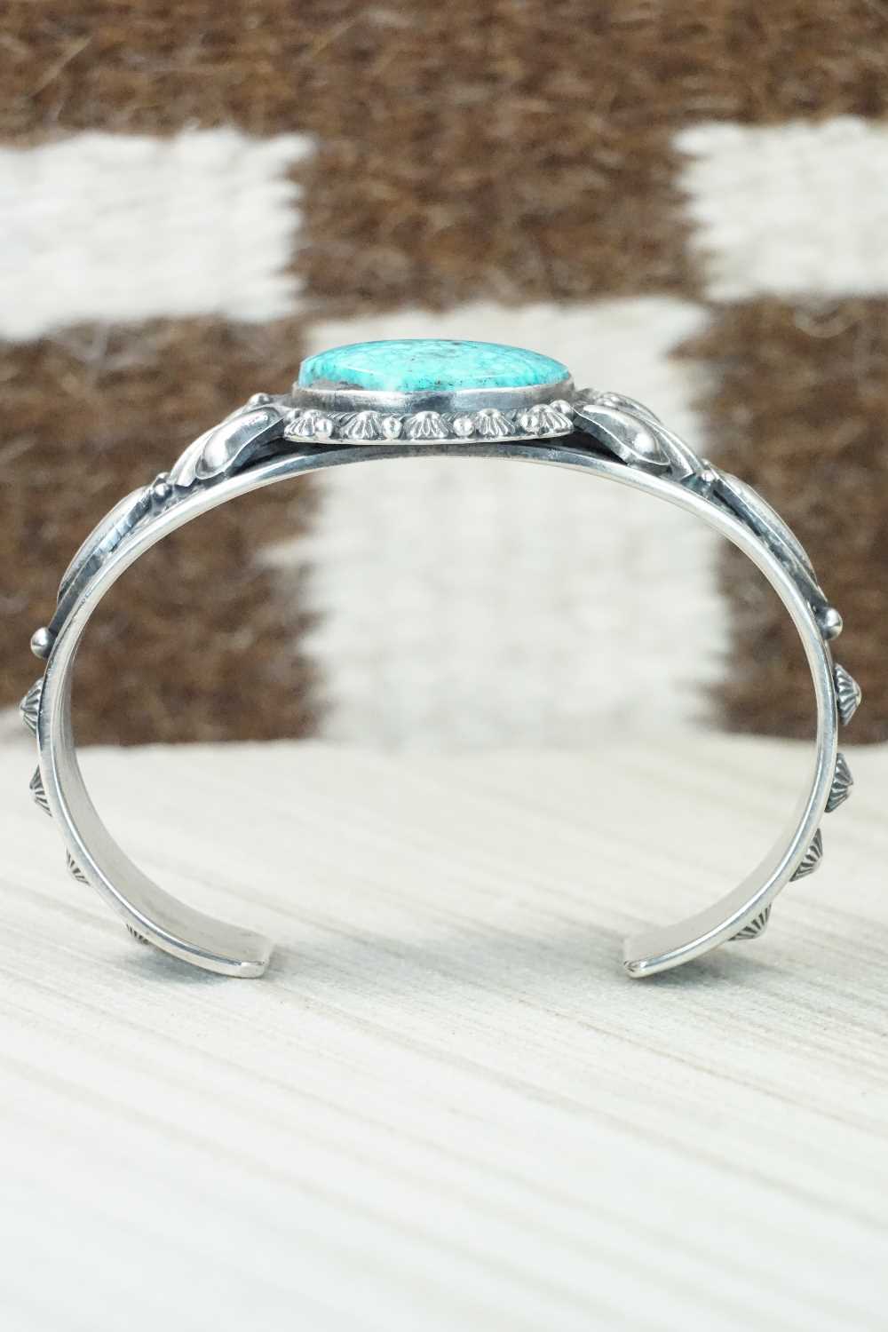 Turquoise & Sterling Silver Bracelet - Derrick Gordon