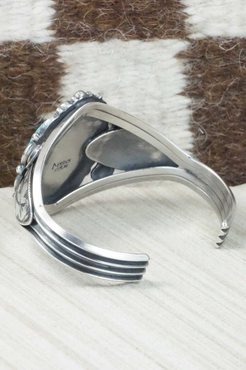 Turquoise & Sterling Silver Bracelet - Derrick Gordon