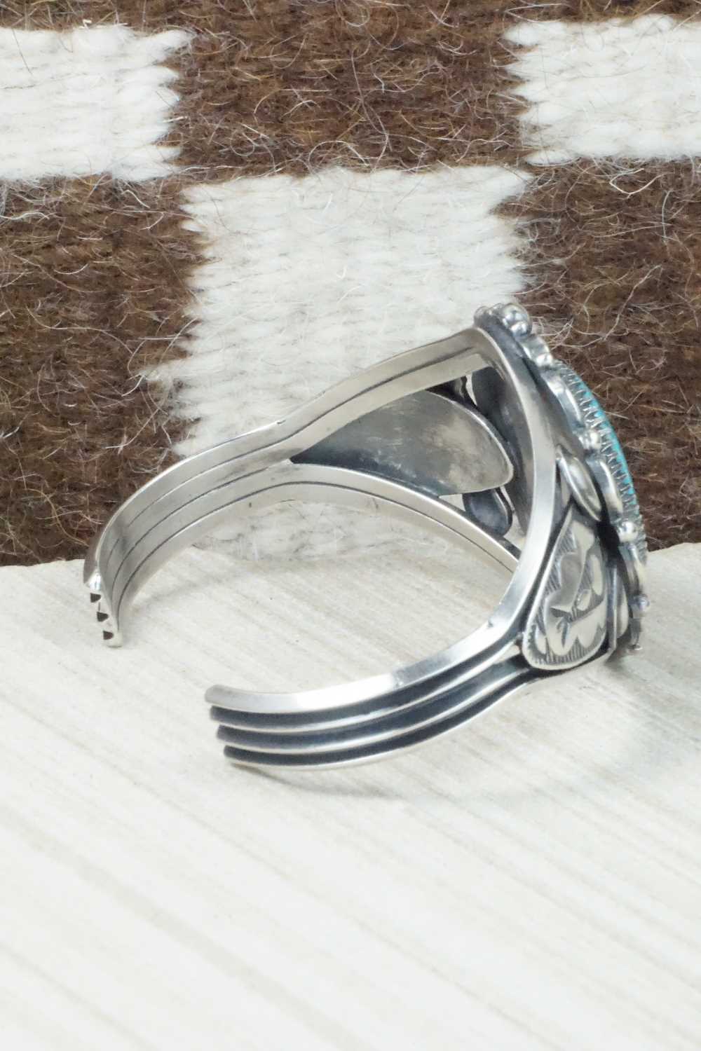 Turquoise & Sterling Silver Bracelet - Derrick Gordon