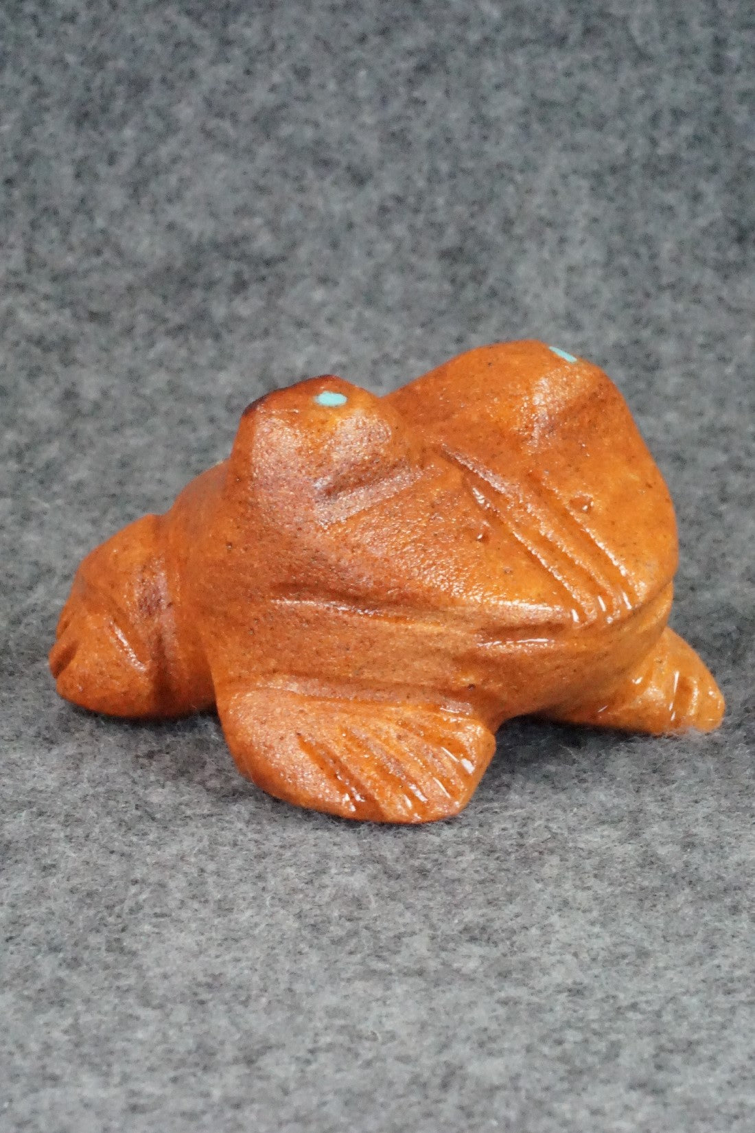 Frog Zuni Fetish Carving - Louise Ponchuella