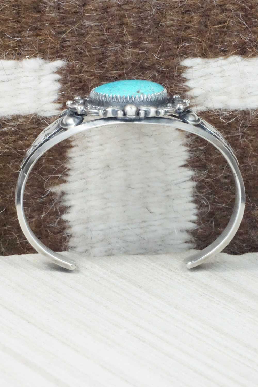 Turquoise & Sterling Silver Bracelet - Derrick Gordon