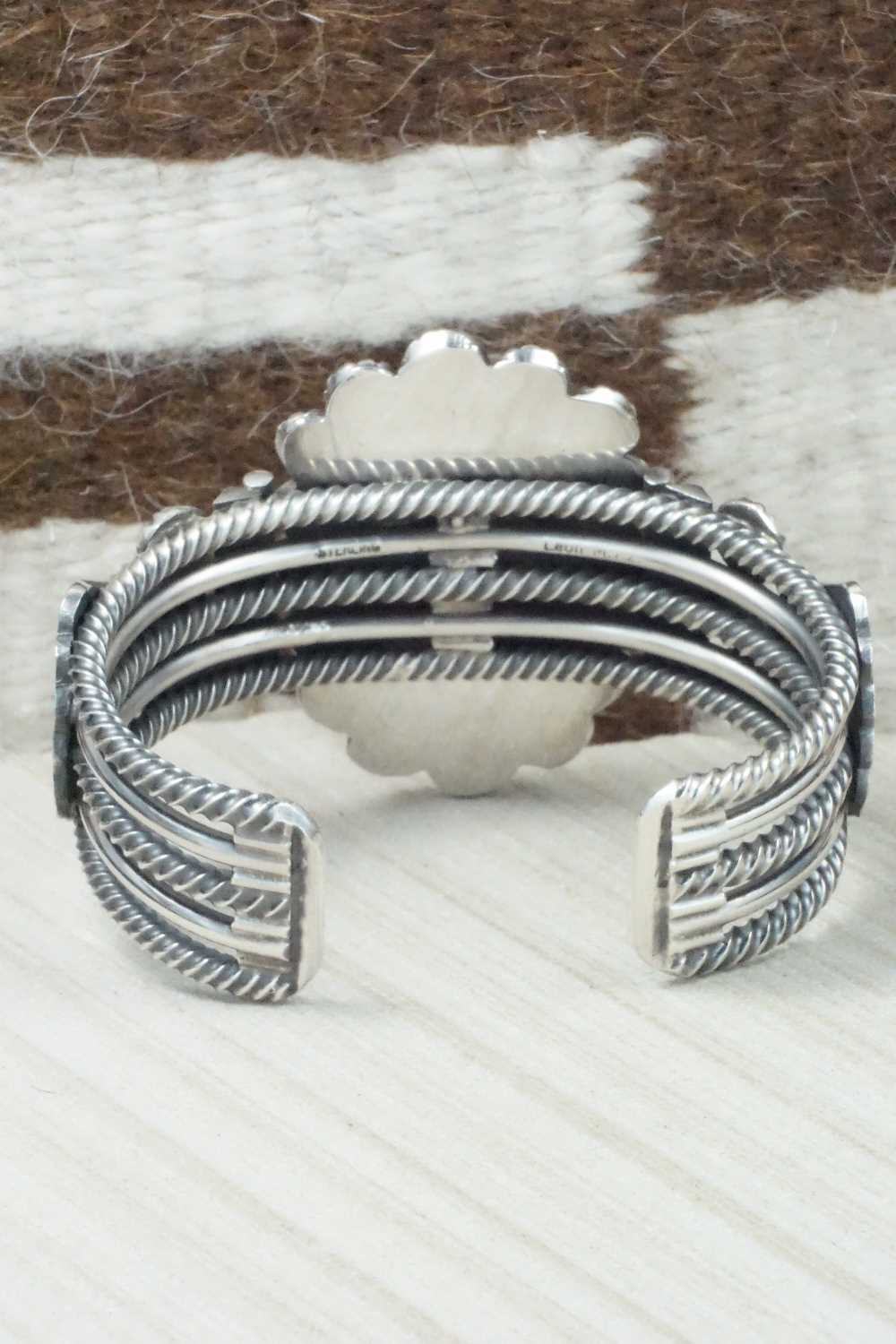 Turquoise & Sterling Silver Bracelet - Leon Martinez
