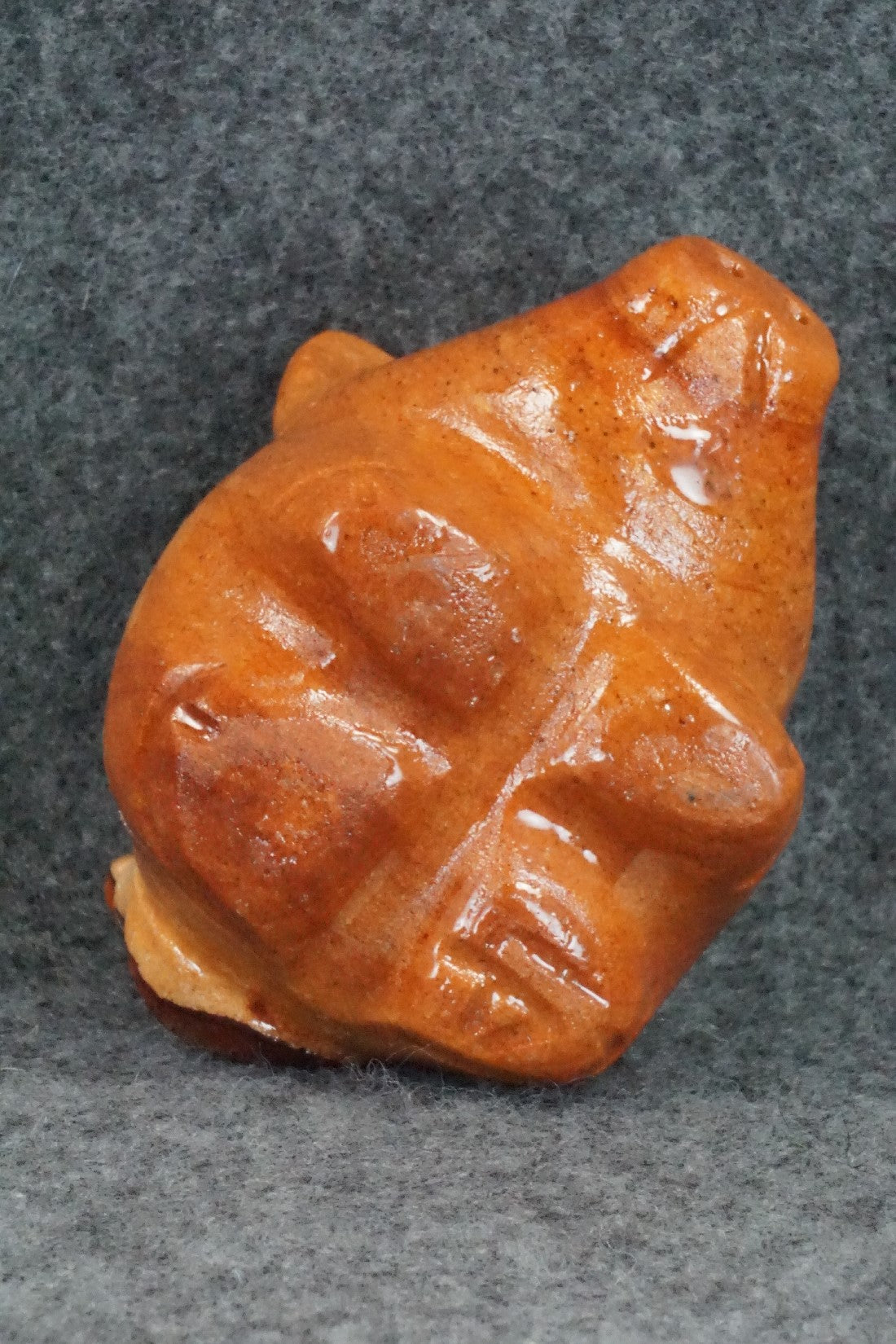 Pig Zuni Fetish Carving - Louise Ponchuella