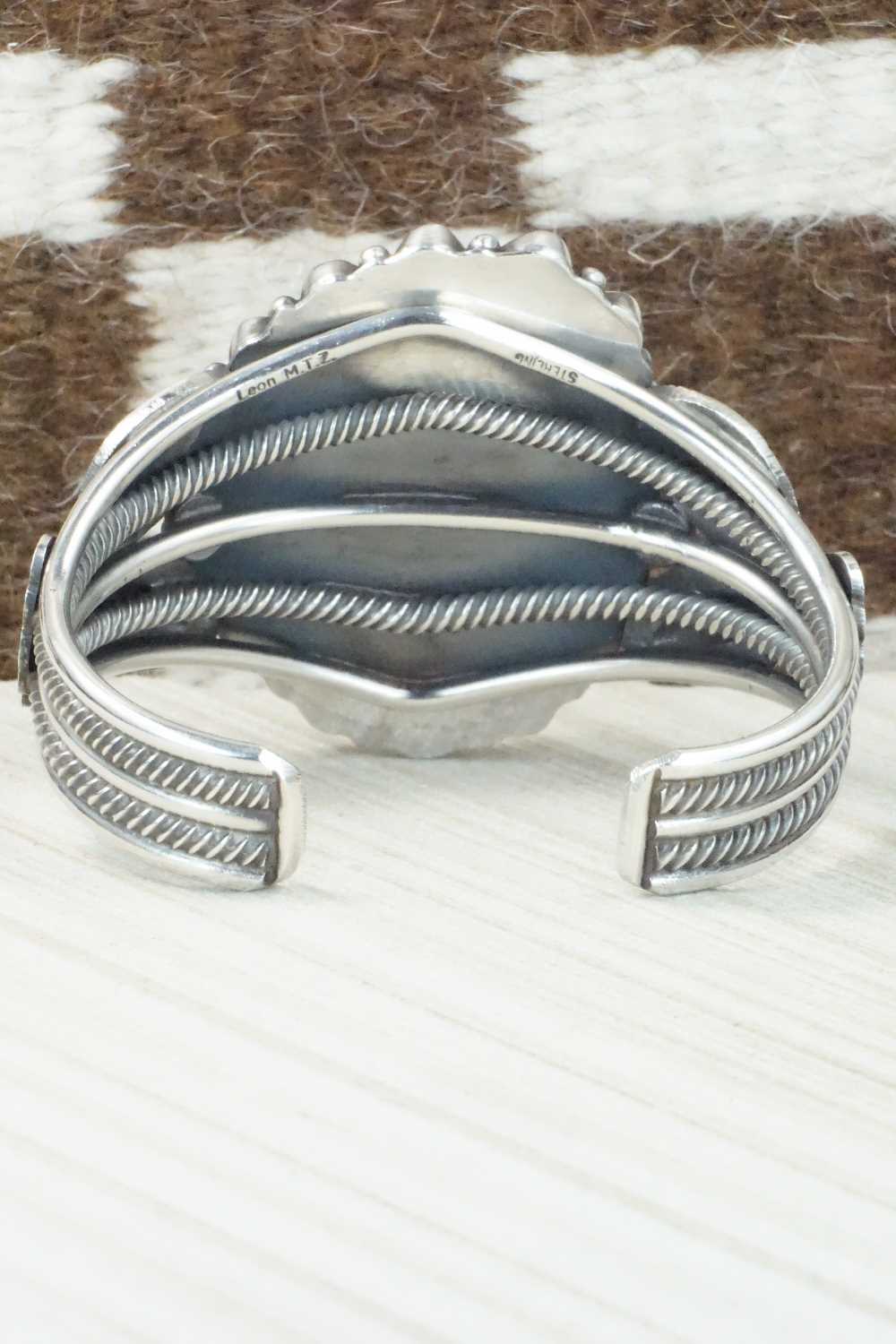 Turquoise & Sterling Silver Bracelet - Leon Martinez
