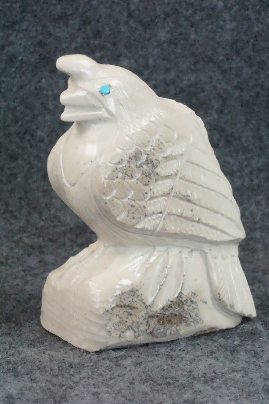 Quail Zuni Fetish Carving - Derrick Kaamasee