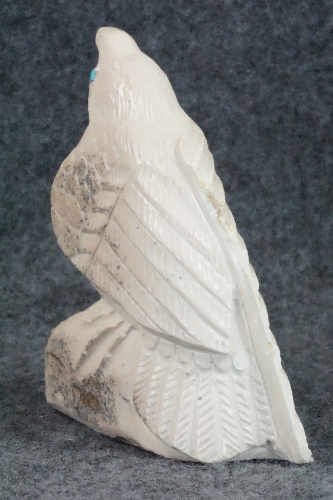 Quail Zuni Fetish Carving - Derrick Kaamasee