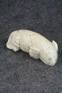 Mole Zuni Fetish Carving - Derrick Kaamasee
