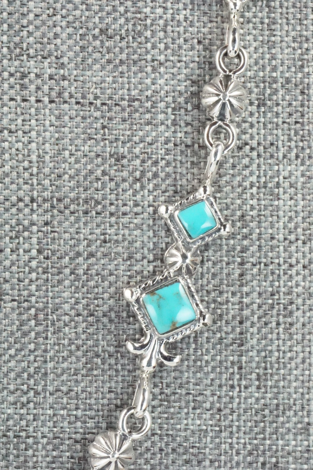 Turquoise & Sterling Silver Necklace - Bobby Platero