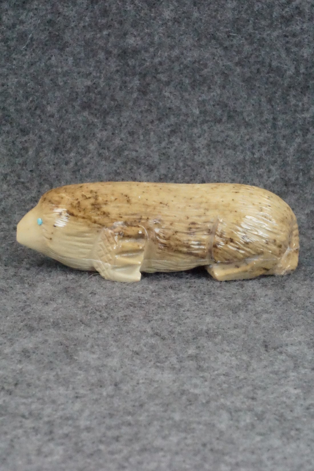 Mole Zuni Fetish Carving - Derrick Kaamasee
