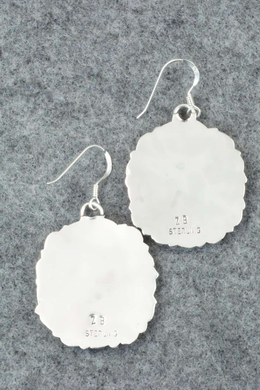 Turquoise & Sterling Silver Earrings - Zeita Begay