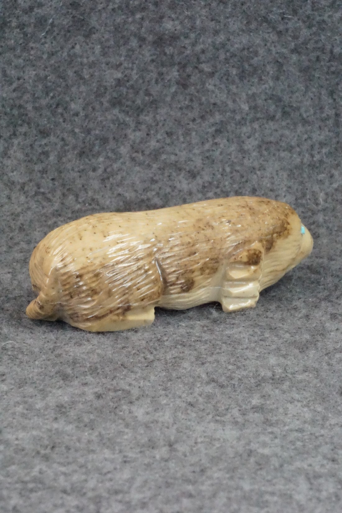 Mole Zuni Fetish Carving - Derrick Kaamasee