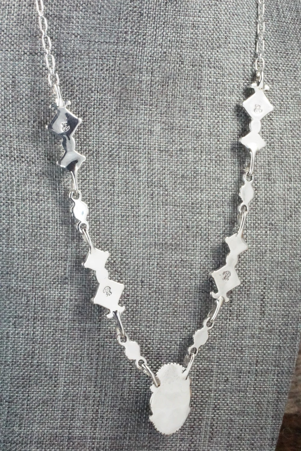 Turquoise & Sterling Silver Necklace - Bobby Platero