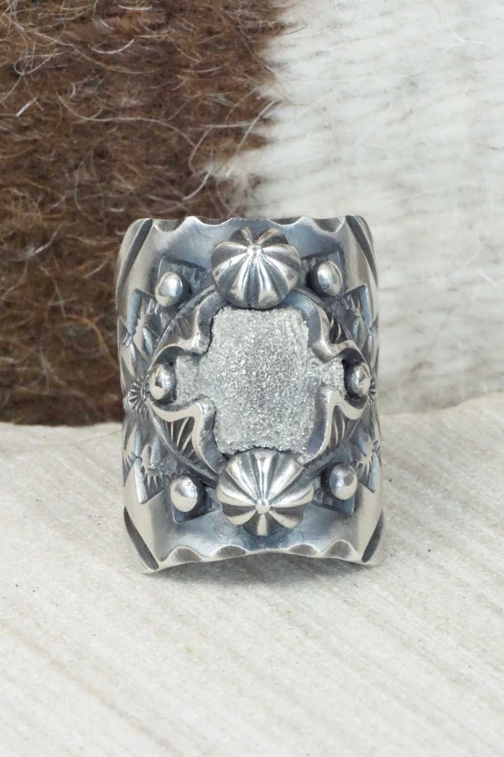 Sterling Silver Ring - Delbert Gordon - Size 7.5