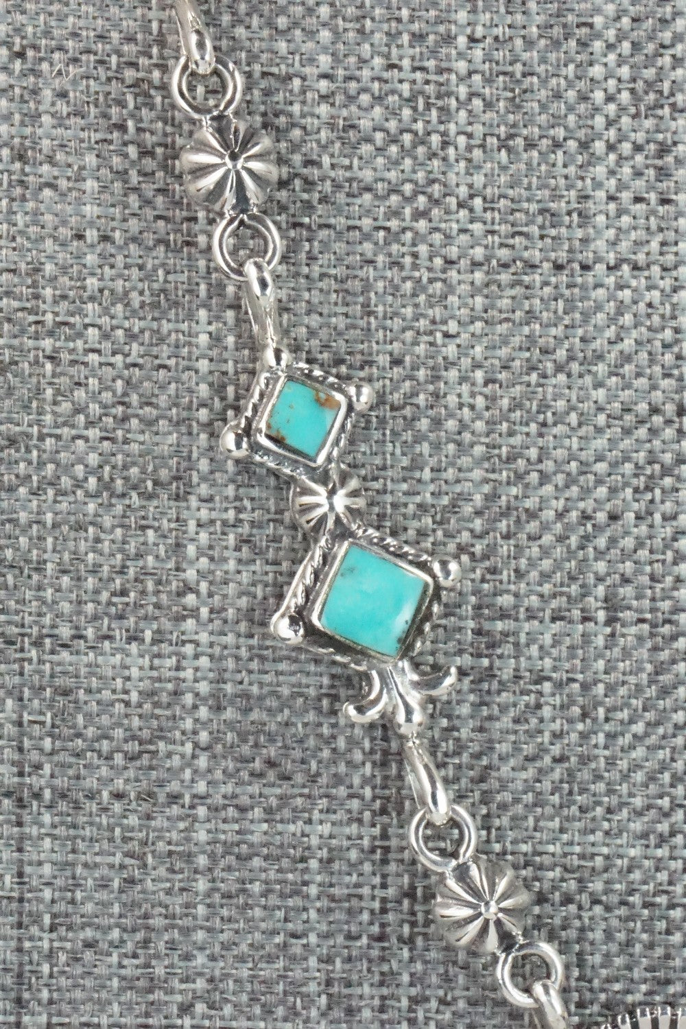 Turquoise & Sterling Silver Necklace - Bobby Platero