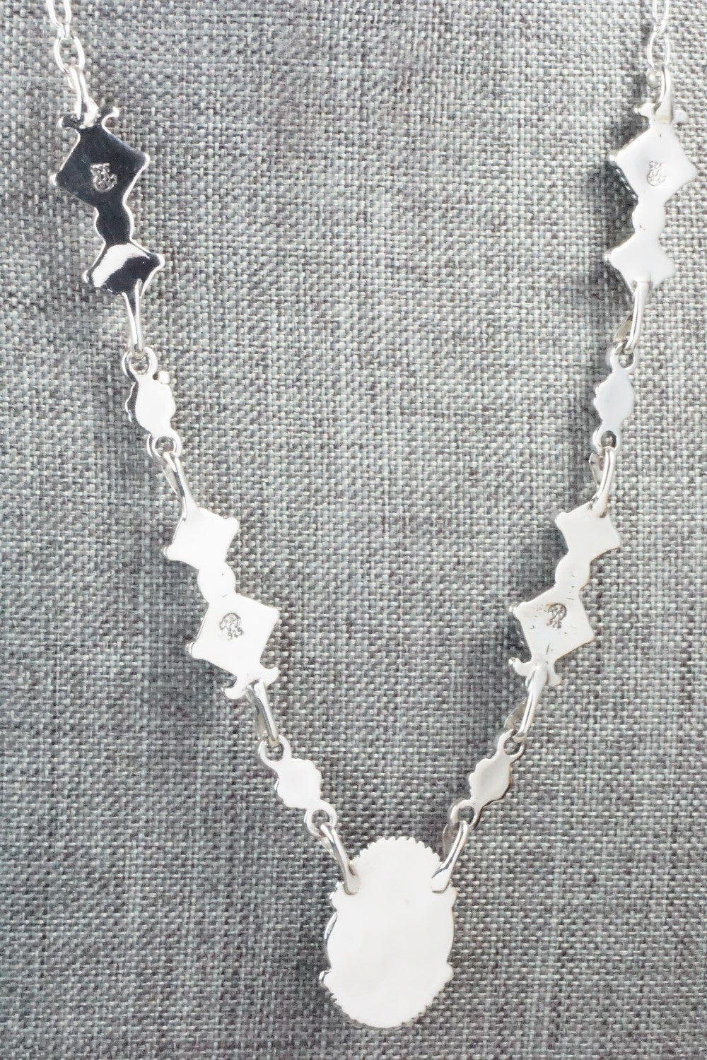 Turquoise & Sterling Silver Necklace - Bobby Platero