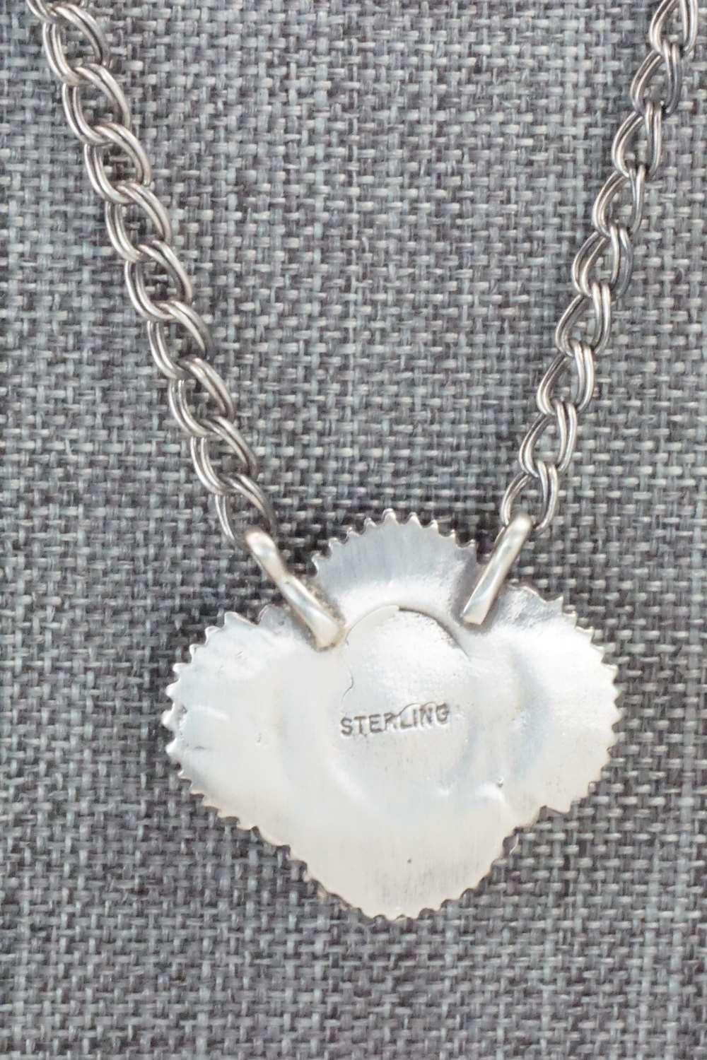 Turquoise & Sterling Silver Necklace - Navajo