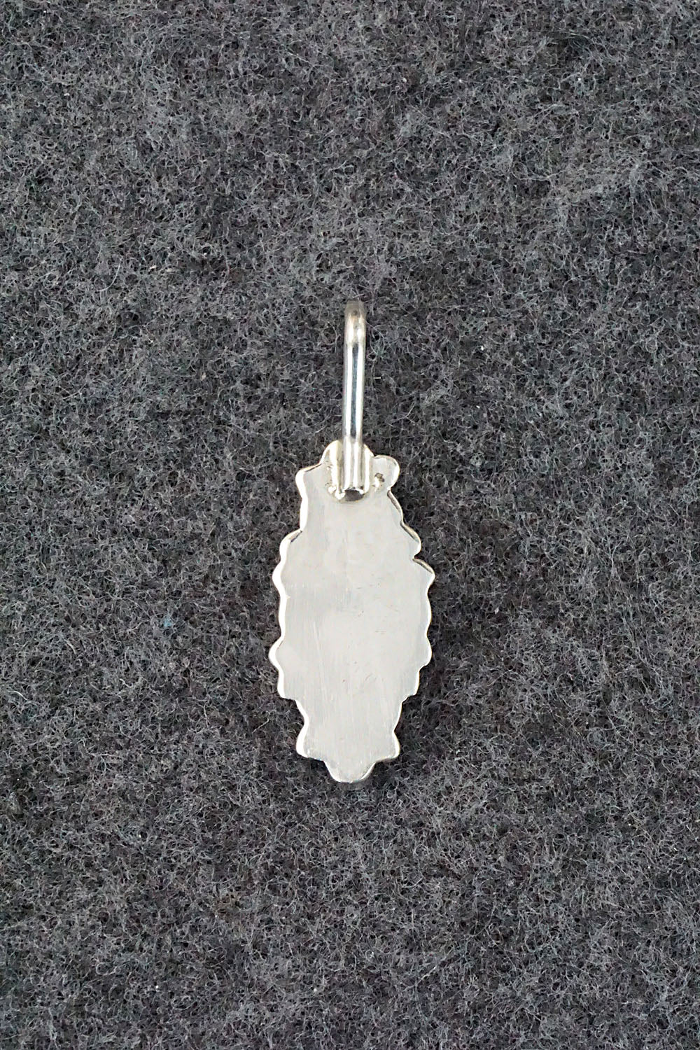 Turquoise & Sterling Silver Inlay Pendant - Bernadette Hattie