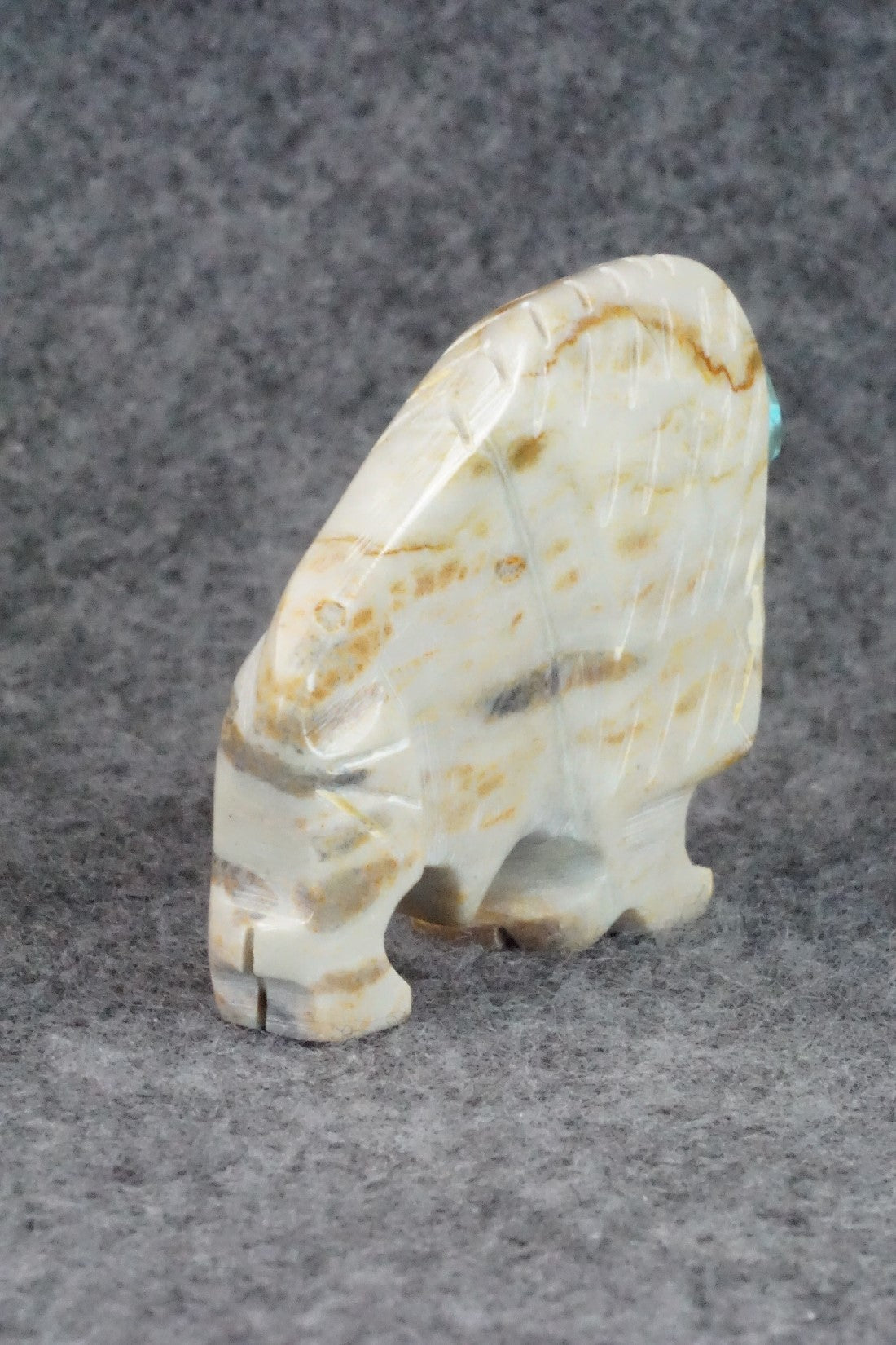 Buffalo Zuni Fetish Carving - Todd Etsate