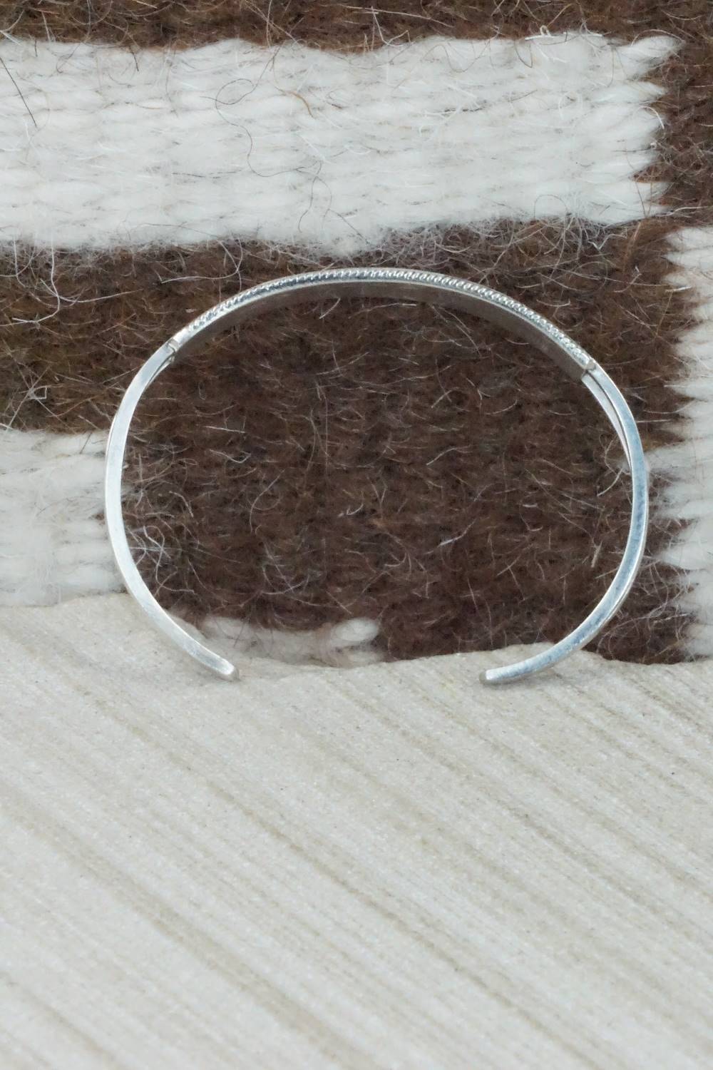 Multi Stone & Sterling Silver Inlay Bracelet - Weahkee