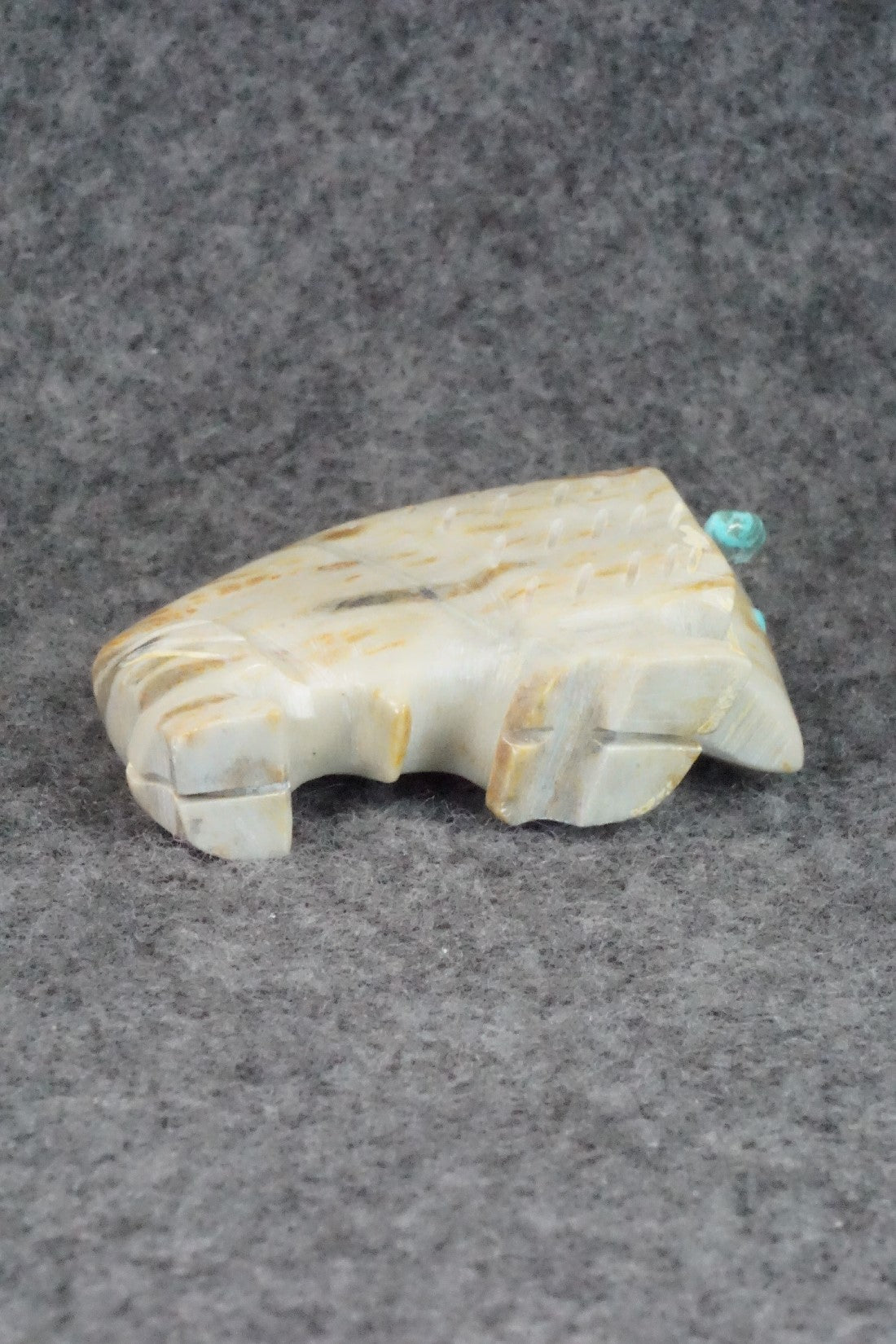 Buffalo Zuni Fetish Carving - Todd Etsate