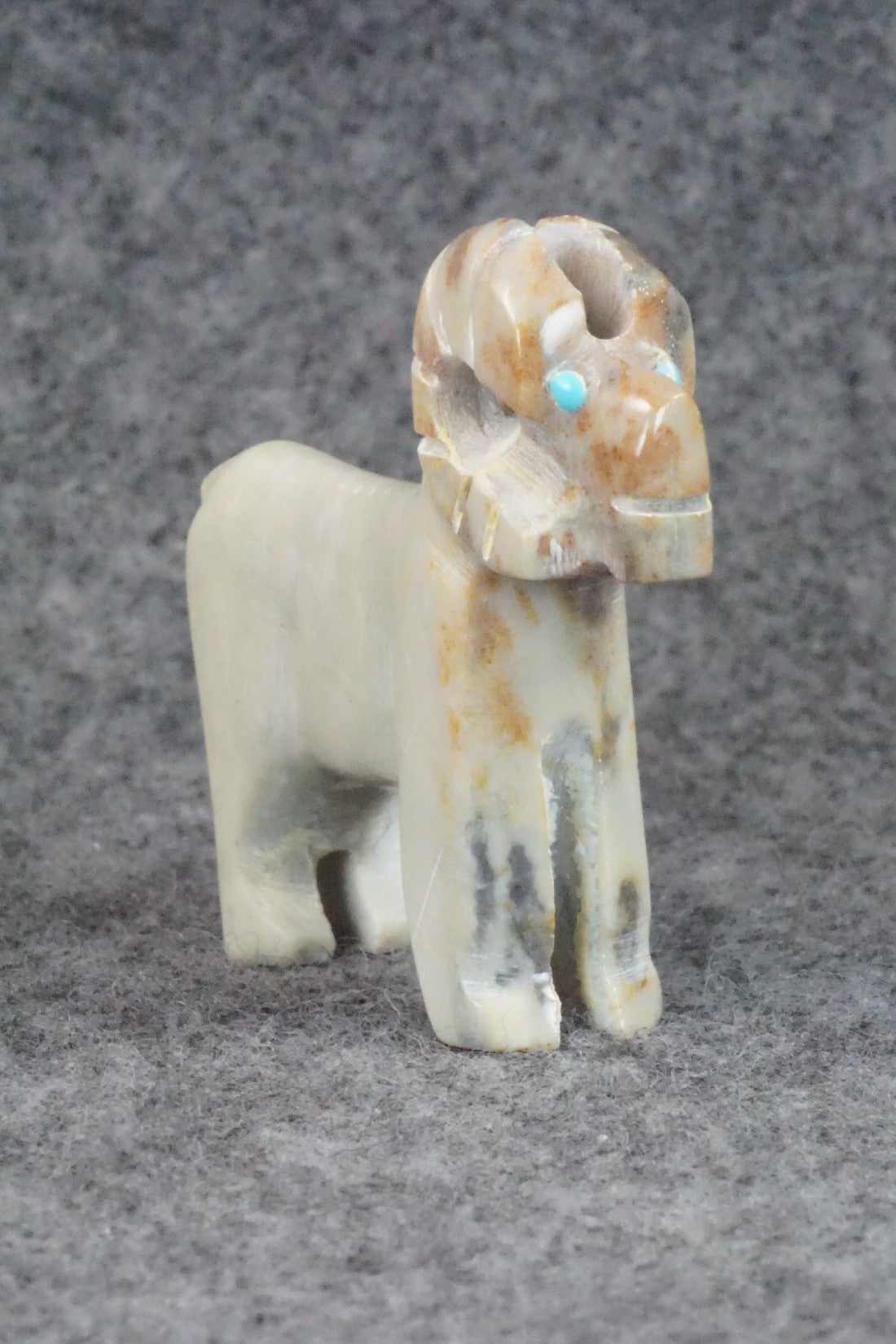 Ram Zuni Fetish Carving - Todd Etsate